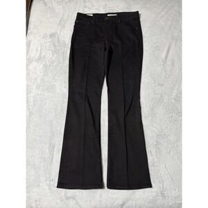 Levis 725 Jeans Womens 34 Black Bootcut High Rise Dark Wash Stretch 34x33.5